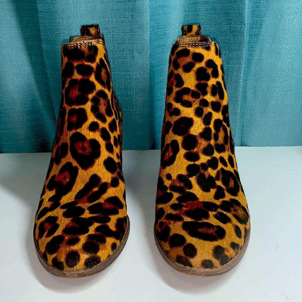 Madewell Regan boot in Leopard Calf Hair in EUC - Picture 2 of 10